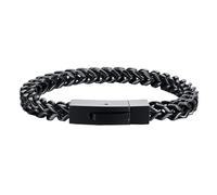 BESTYASH Pulsera Hombre 21.5cm Cadena De Mano Punk Pulsera Cierre De Candado Joyería Moderna Para Hombres Accesorios Para Diario