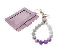 BESTYASH Pulsera Porta Tarjetas y De Diseño De Abalorios Monedero para Claves y Tarjetas