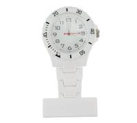 BESTYASH Reloj De Bolsillo Puntero Luminoso Reloj De Enfermera Elegante para Uso Médico y Personal De Solapa Moderno De Cuarzo