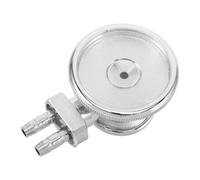 BESTYASH Repuesto de Cabezal de Estetoscopio de Acero Inoxidable para Diagnóstico Médico, Unidad de Reemplazo Metálica Compatible, Kit de 200 Piezas de Mantenimiento para Equipos Clínicos