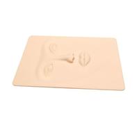BESTYASH Silicona beige para práctica de cejas, fácil de colocar, adecuado para entrenamiento de maquillaje permanente en cejas