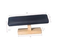 BESTYASH Soporte de Madera para Pulseras con Diseño I Organizador de Joyas y Relojes Exhibidor Compacto para Almacenamiento de Brazaletes y Colgador de Relojes Color Negro