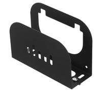 BESTYASH Soporte para Báscula de Peso, Soporte para Báscula Digital de Baño, de Hierro, Negro, Adhesivo, Multifuncional, para Dormitorio y Dormitorio, Montaje en Pared