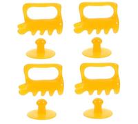 BESTYASH Tableta De Masaje De Tablero De Raspado Masajeador Raspador Herramientas De Masaje Masajeadores Manuales Masaje Facial Tabla De Masaje Para Raspar Resina 2 Piezas X 4