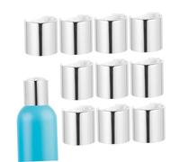 BESTYASH Tapas de Botella de Loción 10 Piezas Tapas a Prueba de Fugas para Champú y Cosméticos Diseño Reutilizables para