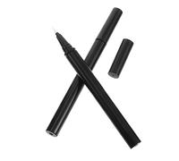 BESTYASH Tubo Delineador de Ojos Recargable 3 Piezas 1 Ml Surtido Puntas de Pincel Negro Brillo Uso Profesional y Personal para Maquillaje Diario