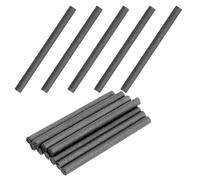 BESTYASH Varillas de Grafito Conductoras para Electrodo de Carbono 15 Piezas Diámetro 8 MM Longitud 9 CM para Experimentos Físicos y Laboratorio de Alta Temperatura