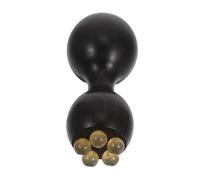 BESTYASH Wooden Sandalwood Eye Massage Stick Ergonomic Lotus Head Facial Applicator Natural Guasha Tool For Eye Care And Fatigue Relief Facial Beauty Massager