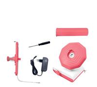 BestYiJo Enrollador de hilo eléctrico automático de gran capacidad 13oz hilo Winder Winder para ganchillo bobinado máquina (rosa)