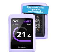 Besudo Carcasa de silicona compatible con Bosch Kiox 300 Display (BHU3600) - Marco protector adecuado para Bosch Kiox 300 Display para protección contra caídas púrpura