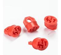 Besudo Protector de contacto para baterías Bosch E-Bike - [4 unidades] - Protección de contacto - Cubierta de batería Ebike - Cubierta ideal para protección contra la lluvia, el polvo, la corrosión-R4