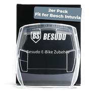 Besudo Protector de pantalla para Bosch Intuvia (2 unidades) - Funda transparente para Bosch Intuvia - 100% transparente e impermeable - Accesorios para bicicleta eléctrica como protección