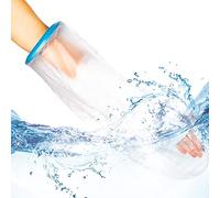 BESUMYN Funda de Yeso Impermeable para la Ducha: Protector de escayola para el baño, Funda de escayola transparente para escayola y vendaje, Protección reutilizable en seco