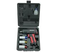 BESWELL - AKP-02-7 piezas 1180 pies libras/1600 N.M 1/2 pulgada juego llave de impacto neumática de doble martillo-LES OUTILS ont 2 ans de garantie