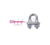 Beta 080160710-8016S 10-30 Sujetacables Acero Zincados