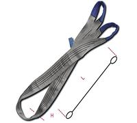 Beta 081570080-8157 8-T4-Eslingas Elevación Gris