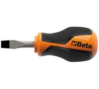 Beta 1260N 6,5X30 - Destornilladores para tornillos con cabeza ranurada, tipo muy corto