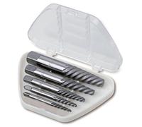 Beta 1430/S5 - Juego de 5 extractores cónicos para tornillos y espárragos rotos de acero aleado (art. 1430/..) en caja