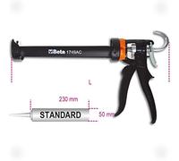Beta 1749AC - Pistola de alto empuje para adhesivos químicos