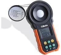BETA 1760LX - Luxímetro digital portátil con goma externa y batería de 9 V para funcionamiento y peso 162 g