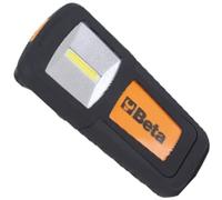 §Linterna Beta Tools Compacta Recargable con LED de Altísima Luminosidad, Batería de Polímeros de Litio§