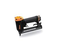 BETA 1945S - Grapadora ligera compacta con mango de goma, cuerpo de aluminio y salida de aire ajustable 360°, seguridad de gatillo, para acabado de calzado, muebles y accesorios
