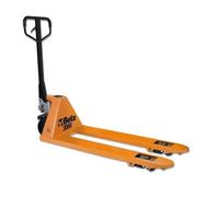 Beta 3069 - Transpaleta manual 2,5 t, horquillas 1150 × 540 mm, ruedas y rodillos de PU, válvulas de seguridad y palanca de 3 posiciones - para talleres y almacenes