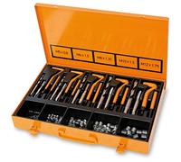 Beta 437U/09 - Surtido para reposición de roscas dañadas M5-M6-M8-M10-M12