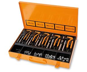 Beta 437U/09 - Surtido para reposición de roscas dañadas M5-M6-M8-M10-M12
