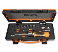 Beta 666/C2 - Llave dinamométrica de acción rápida Zero-Reset en caja con vasos y extensiones