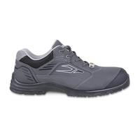 Beta 7214G 43 New Flex - Zapatos de Seguridad Unisex Bajos, Flexibles y Ligeros de Piel Nobuck Repelente al Agua con Puntera Resistente a la abrasión y Suela de Carbono anatómica, Sin Color, 43 EU