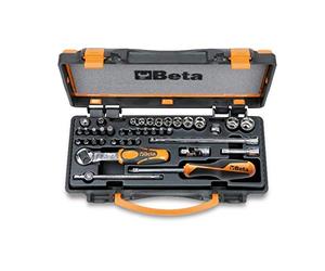 Beta 900/C11-11 llaves de vaso hexagonales, 20 puntas de atornillar y 8 accesorios