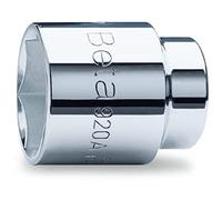 Beta 920AK 22 - Llaves de vaso con cuadrado hembra 1/2", boca hexagonal, cromadas