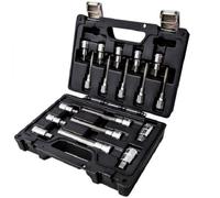 BETA BW 923E-PE/C18 - Surtido de 18 llaves de tubo para tornillos con huella hexagonal en caja de plástico