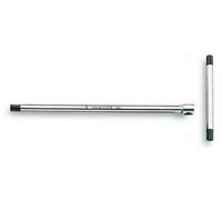 Beta 951 QF - Llave de mango en T de 2,5 mm con 3 extremos hexagonales macho y barra extraíble