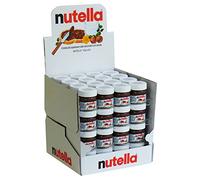 Set 15 Piezas NUTELLA de Cristal Mini Pequeña Pequeño De 25 Gr Favores Regalo