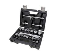 Beta BW 923E/C25 - Juego Profesional de 20 Vasos Hexagonales y 5 Accesorios, en Caja de Plástico