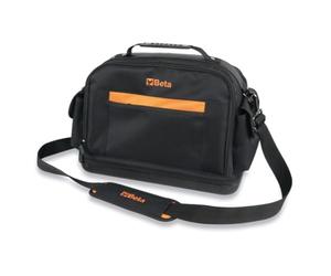 BETA C9DA - Bolsa de Herramientas en Tejido Técnico de Alta Resistencia con Amplia Apertura, Base Rígida Impermeable y Bandolera Acolchada Ajustable