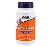 Now Foods Beta-Glucanos con Inmunoestimulante, Extra Fuerte - 60 Cápsulas Vegetales