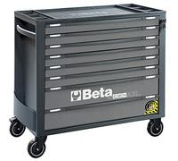 Beta RSC24Axl/8-A - Cajonera para herramientas, 8 cajones, con sistema antivuelco, modelo largo de 882 x 367 mm, con extracción total, montados en guías telescópicas de bola, antracita, 024004287