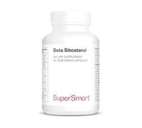 Beta Sitosterol - Bienestar de la Próstata - Tracto Urinario - SuperSmart | Suplemento Antiinflamatorio - Reduce la Necesidad de Orinar Frecuentemente - No OGM - Cápsulas Sin Gluten y Vegan