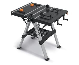 Beta Utensili, Mesa Trabajo Plegable Multiuso, 820x630 mm con Escala Graduada y Bancada de Trabajo, Estante Portaobjetos y Asa para Transporte, Capacidad 200kg, C56BLP