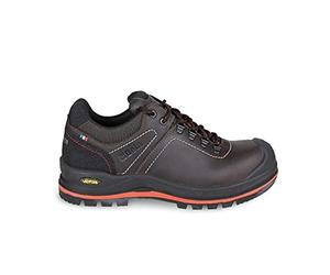 Beta Zapatos de Piel Plena Flor con Banda de Rodadura de Goma Vibram de Alto Rendimiento, inserto Antiabrasión en el Talón y Cubrepuntal de Refuerzo de Poliuretano, 72930641