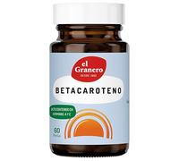 El Granero Integral - Betacaroteno - 60 Perlas - Elaborado a Base de Betacaroteno Natural y Vitamina E - Antioxidante - Protege la Piel de la Radiación Solar