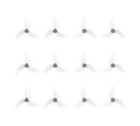 BETAFPV 12pcs Gemfan 1614 3-Blade Props with 1.0mm Shaft - Transparent Gray