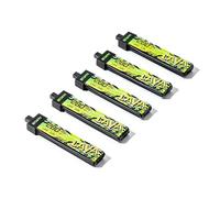 BETAFPV 5pcs Lava II 1S 280mAh Battery 3.8V 95C LiHV Battery with BT2.0 Connector Compatible with 1S Tiny Whoop Drone Quadcopter Like Cetus FPV Kit, Air65, Meteor65 Pro 1S Brushless Drones