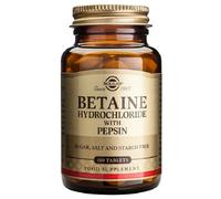 Betaina clorhidrato con pepsina - apoyo a la digestión - 100 comprimidos - Solgar
