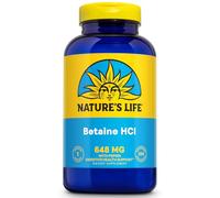 Betaína HCl, 648 mg, 250 cápsulas - La vida de la naturaleza