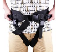 BETAM Cinturones De Transferencia para Mayores Y Discapacitados,Cinturón De Seguridad con Perneras Y Manejas,Paciente Honda Levantador-Hebilla De Bloqueo De Liberación Rápida,M