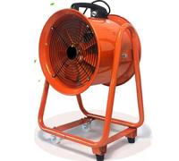BETAM Extractor De Aire Flujo Axial,Ventilador Industrial con Interruptor,Estructura Compacta,220V Ventilador Extractor,para Cabina De Pintura, Fábricas, Almacenes, Talleres,500mm